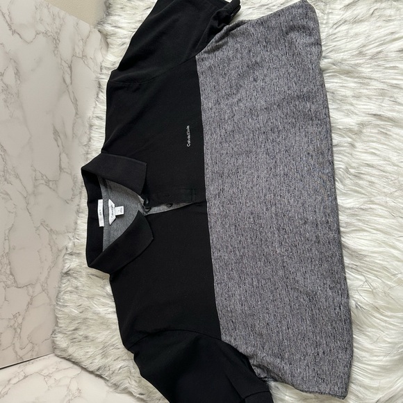 Men’s Calvin Klein slim fit colorblock cotton polo Great condition, worn once - Picture 3 of 5